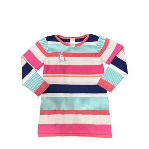 Gymboree Multi Colored Striped Sweater Dress 5T